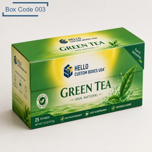 Custom Green Tea Boxes