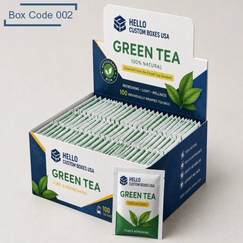 Custom Green Tea Boxes