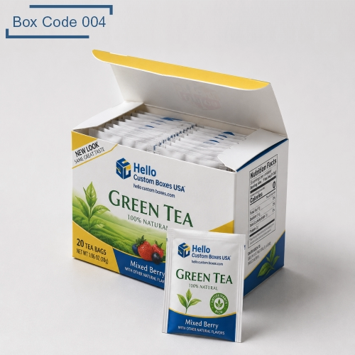 Custom Green Tea Boxes