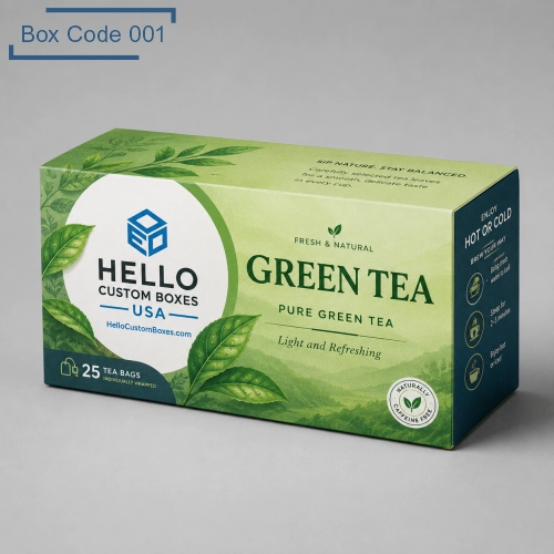 Custom Green Tea Boxes