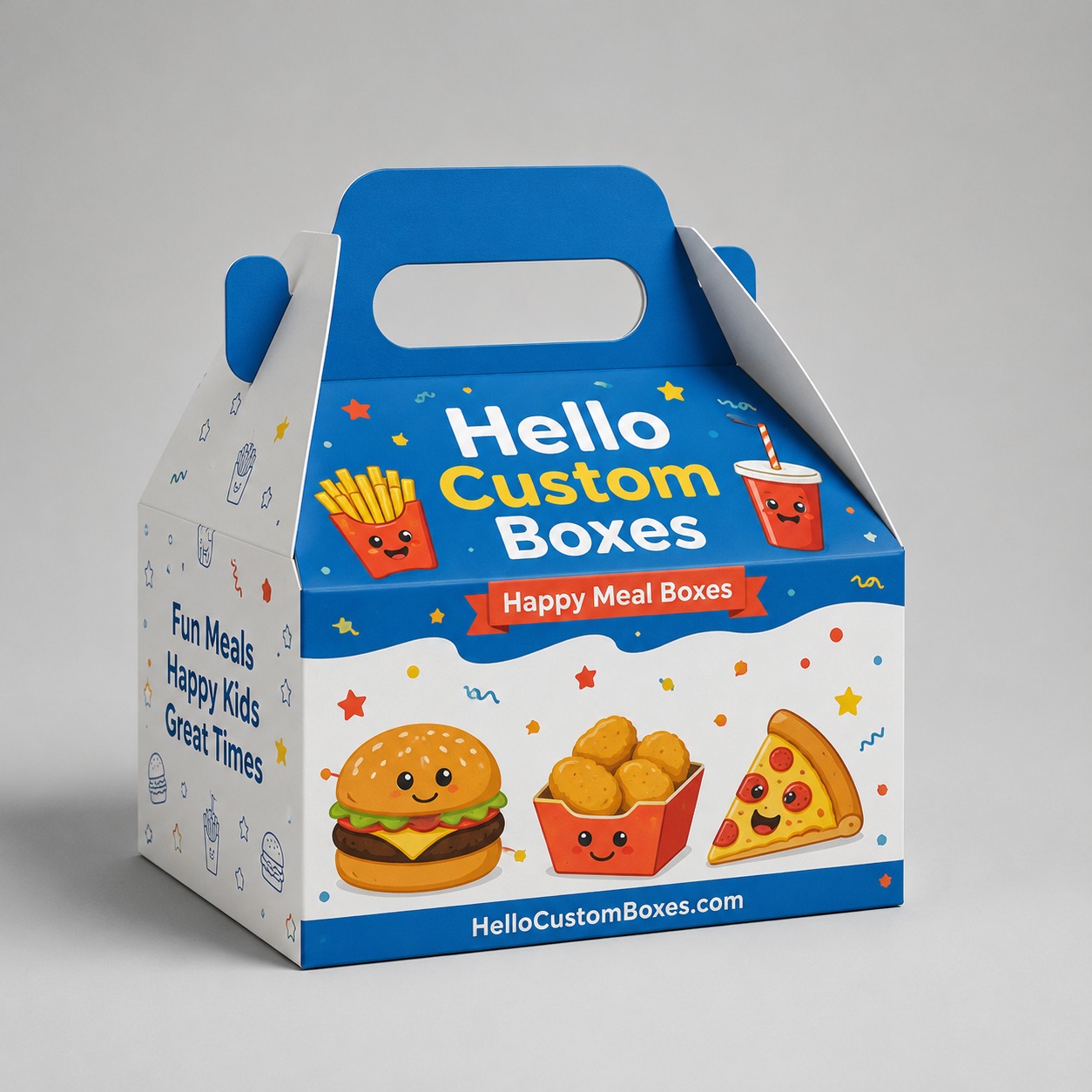 Custom Kids Happy Meal Boxes