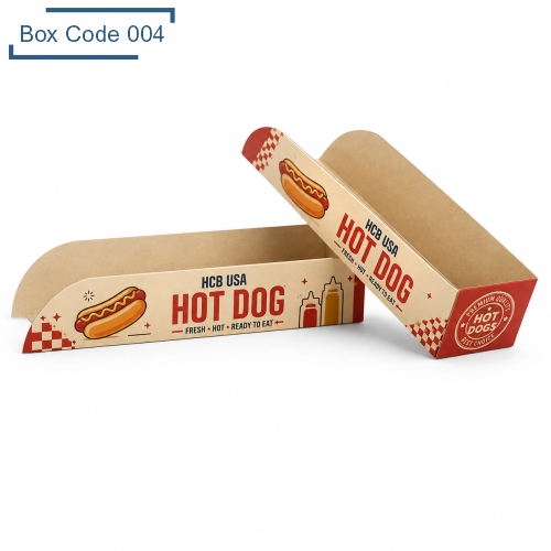Custom Hot Dog Sleeves Packaging