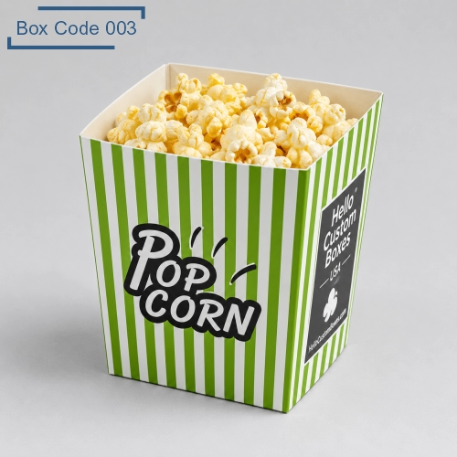 Custom Mini Popcorn Boxes