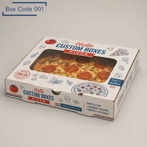 Custom Pizza Packaging Boxes