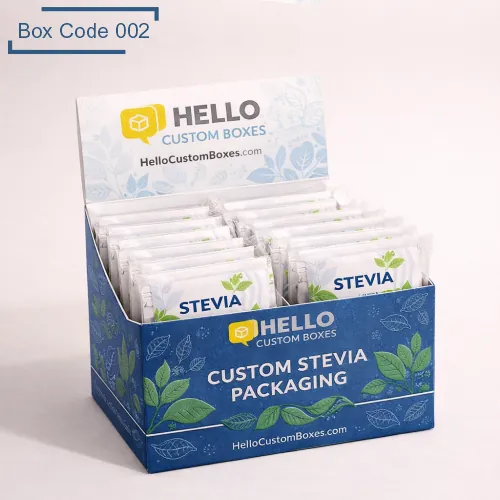 Custom Stevia Packaging Boxes