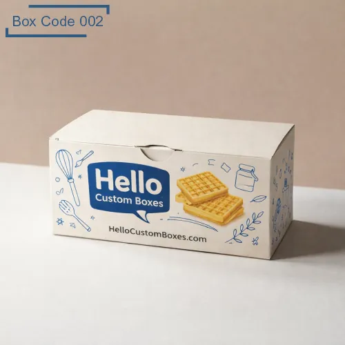 Custom Waffle Packaging Boxes