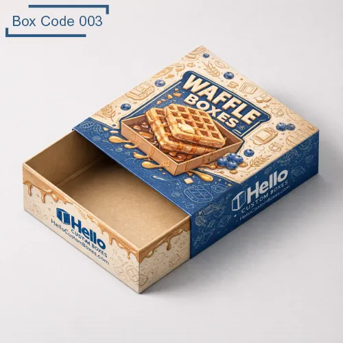 Custom Waffle Packaging Boxes