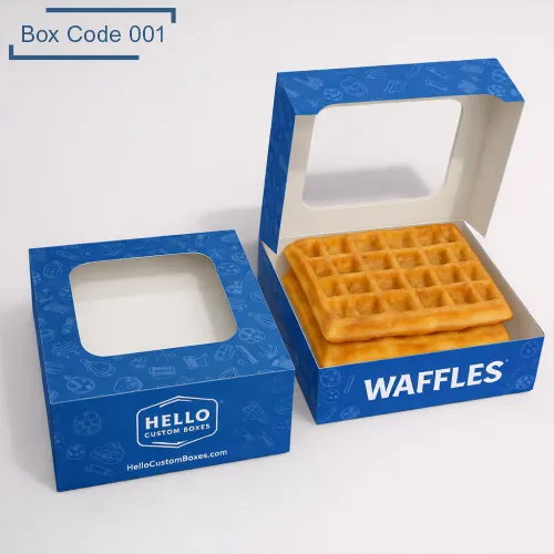 Custom Waffle Packaging Boxes