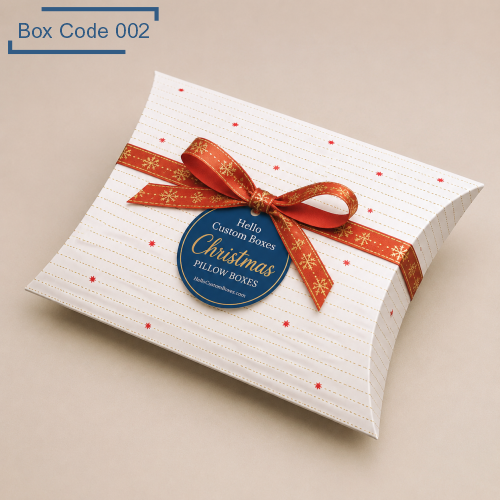Christmas Pillow Boxes