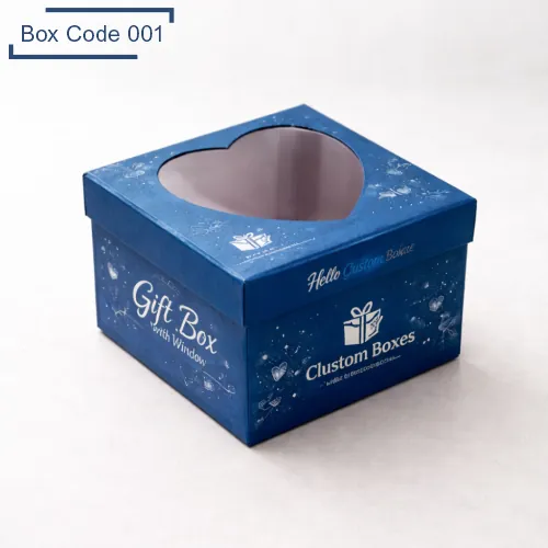Custom Gift Boxes With Window