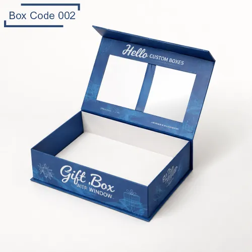 Custom Gift Boxes With Window