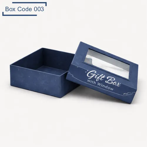 Custom Gift Boxes With Window