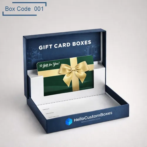 Custom Gift Card Boxes