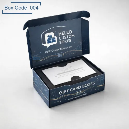 Custom Gift Card Boxes
