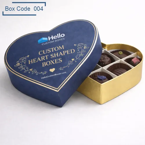 Custom Heart Shaped Boxes