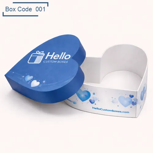 Custom Heart Shaped Boxes