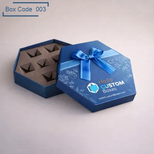 Custom Hexagon Gift Boxes