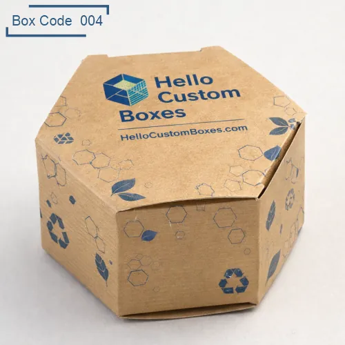 Custom Hexagon Gift Boxes