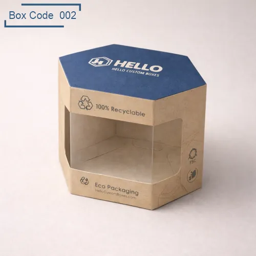 Custom Hexagon Gift Boxes