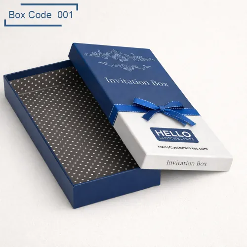 Custom Invitation Packaging Boxes