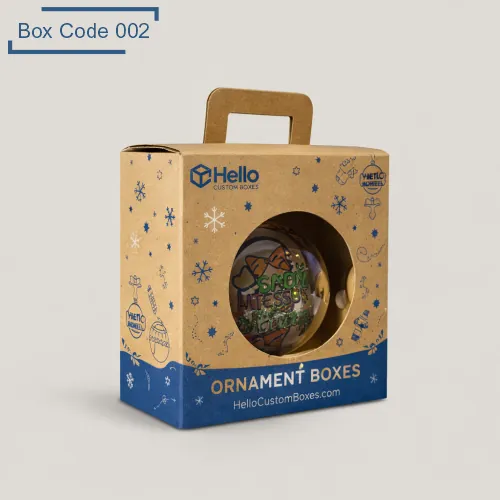 Custom Ornament Packaging Boxes