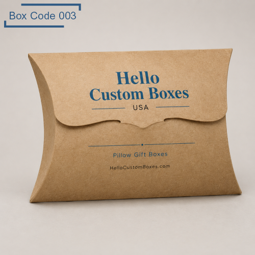 Custom Pillow Gift Boxes