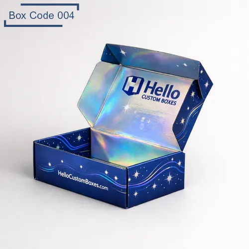 Custom Holographic Foiling Boxes