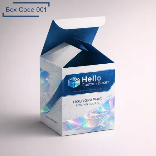 Custom Holographic Foiling Boxes