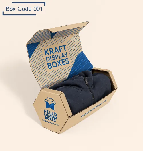 Custom Kraft Apparel Boxes