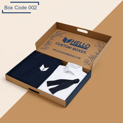 Custom Kraft Apparel Boxes