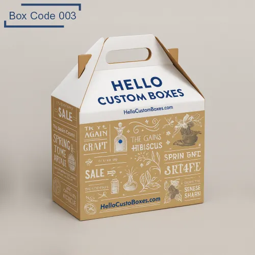 Custom Kraft Carrier Boxes