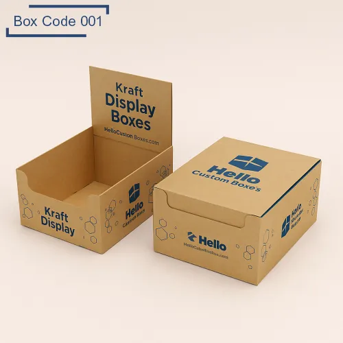 Custom Kraft Display Boxes