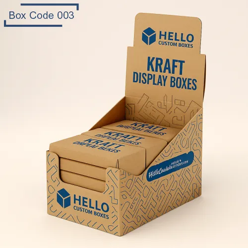 Custom Kraft Display Boxes