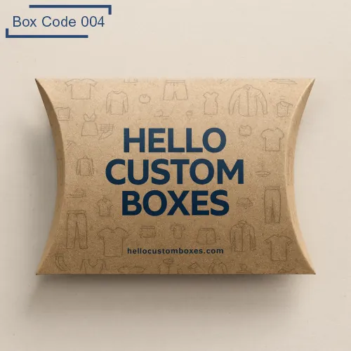 Custom Kraft Pillow Boxes