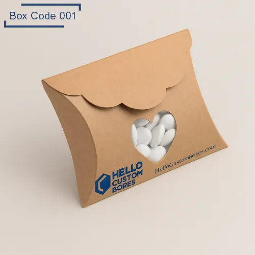Custom Kraft Pillow Boxes