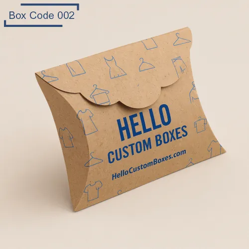 Custom Kraft Pillow Boxes