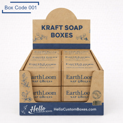 Custom Kraft Soap Boxes