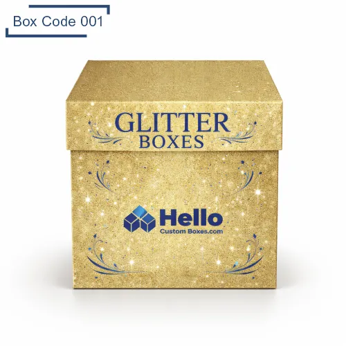 Custom Glitter Boxes