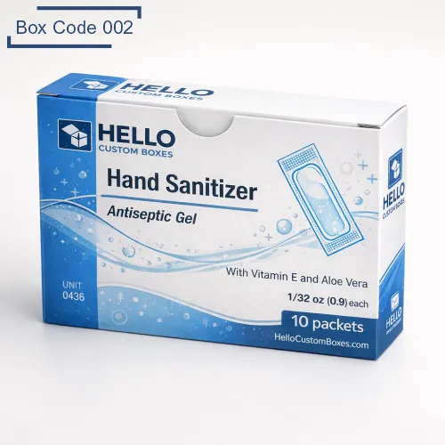 Custom Hand Sanitizer Boxes