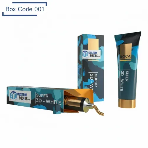 Custom Toothpaste Packaging Boxes