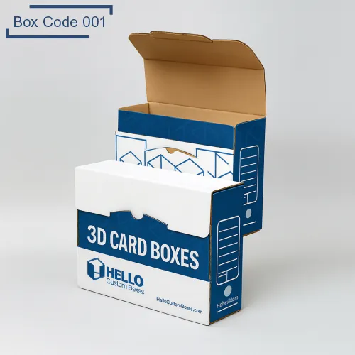Custom 3D Card Boxes