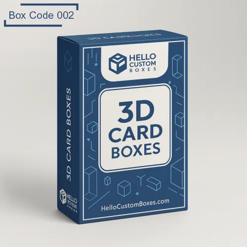 Custom 3D Card Boxes