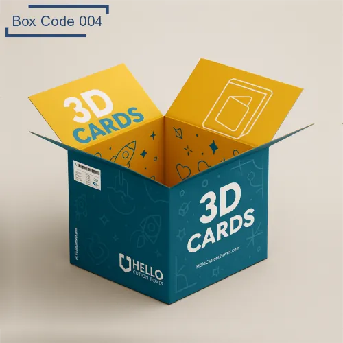 Custom 3D Card Boxes