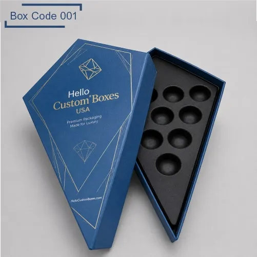 Custom Diamond Shaped Boxes