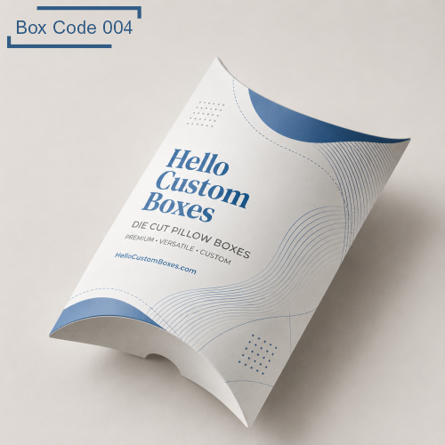 Custom Die Cut Pillow Boxes