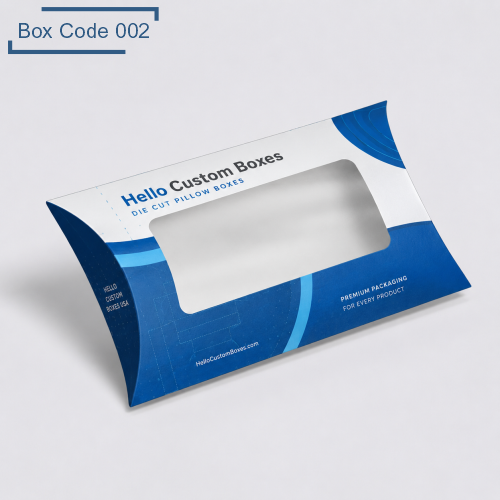 Custom Die Cut Pillow Boxes