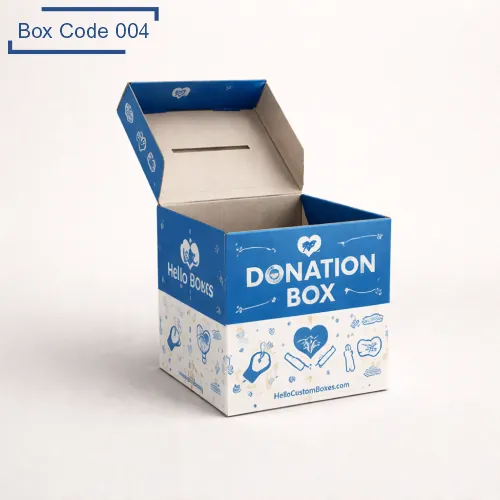 Custom Donation Packaging Boxes