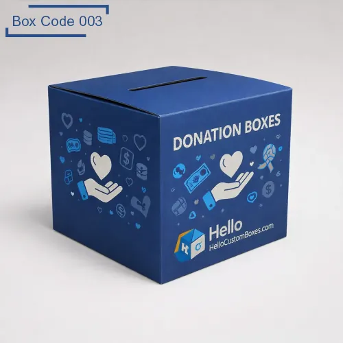 Custom Donation Packaging Boxes