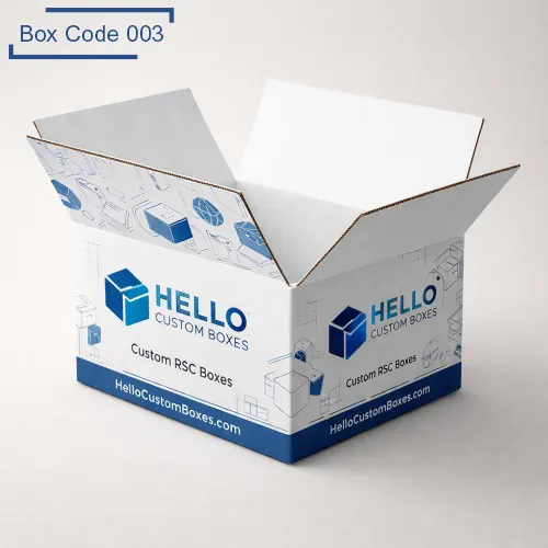 Custom RSC Packaging Boxes