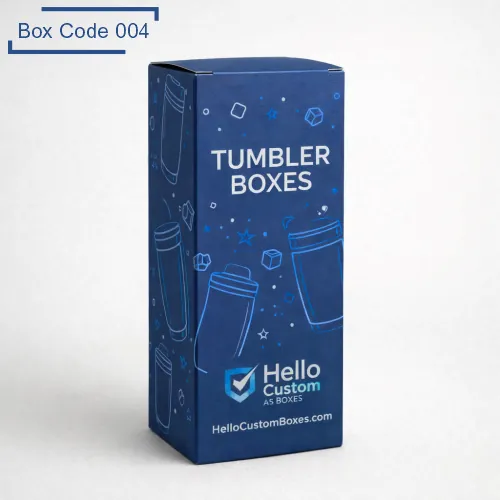 Custom Tumbler Packaging Boxes